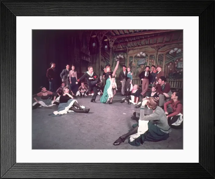 Framed Print : Can-Can Show Framed Print : Can-Can Show