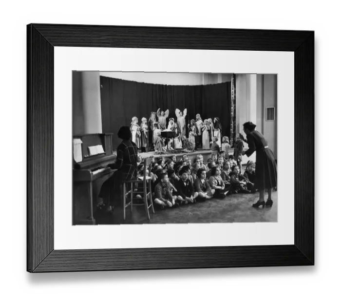 Framed Print : Nativity Play Framed Print : Nativity Play