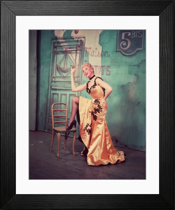 Framed Print : Can Can Dancer Framed Print : Can Can Dancer
