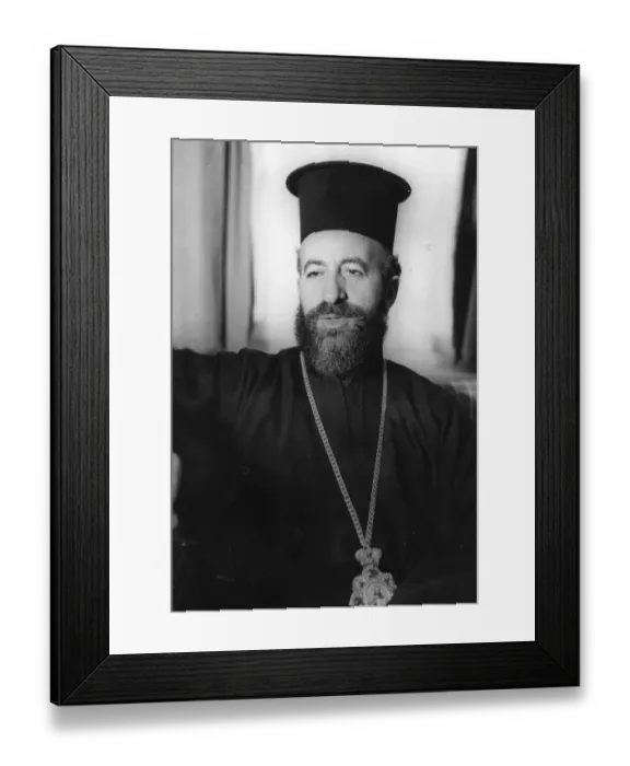 Framed Print : Archbishop Makarios Framed Print : Archbishop Makarios