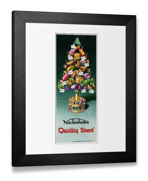 Framed Print : Mackintosh's Quality Street Framed Print : Mackintosh's Quality Street