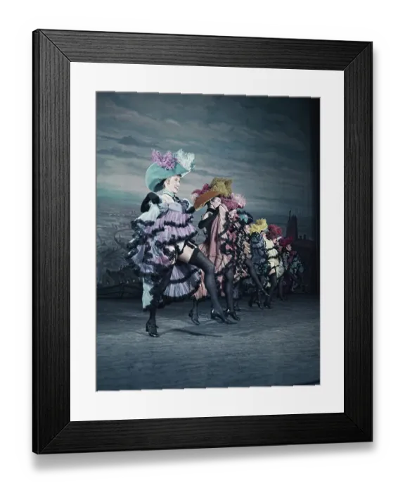Framed Print : Can-Can Dancers Framed Print : Can-Can Dancers