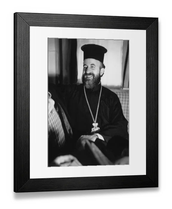 Framed Print : Archbishop Makarios Framed Print : Archbishop Makarios