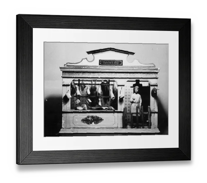 Framed Print : Toy Butcher Framed Print : Toy Butcher