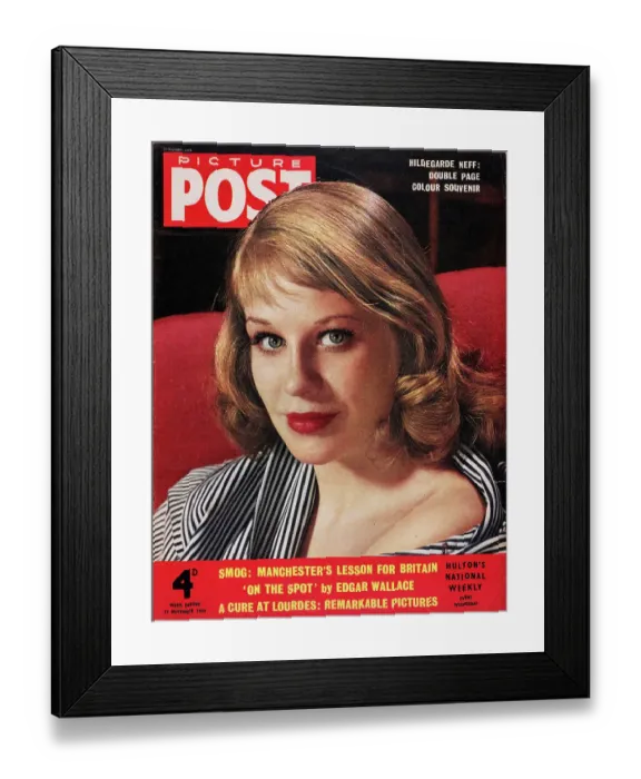 Framed Print : Hildegard Knef Framed Print : Hildegard Knef