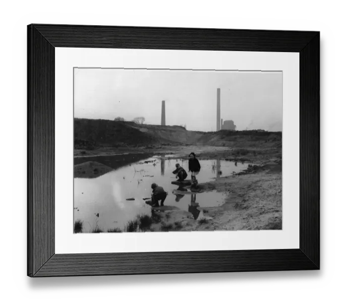 Framed Print : Industrial Wasteland Framed Print : Industrial Wasteland