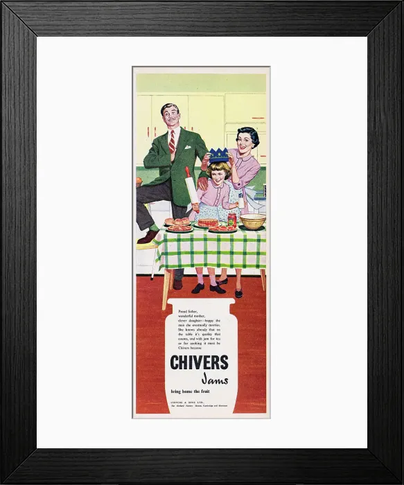 Framed Print : Chivers Jams Framed Print : Chivers Jams