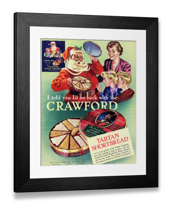 Framed Print : Crawford Tartan Shortbread Framed Print : Crawford Tartan Shortbread