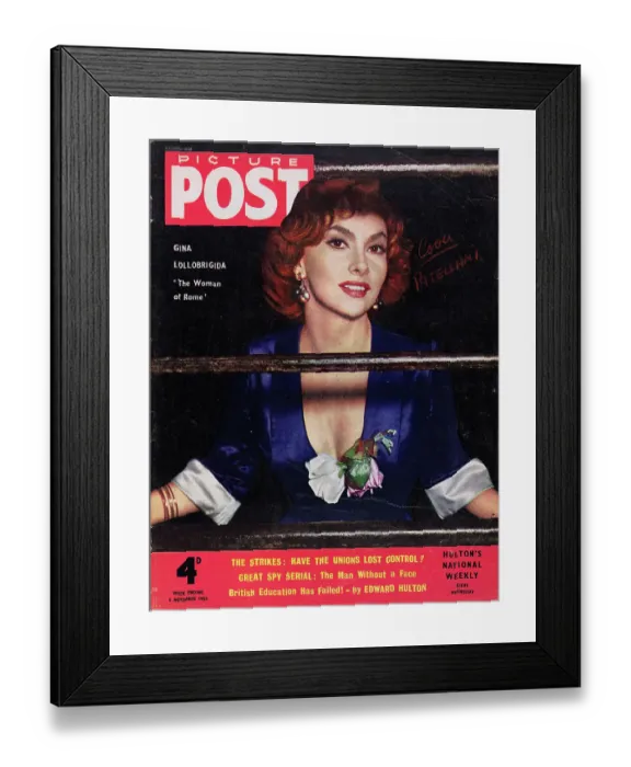 Framed Print : Gina Lollobrigida Framed Print : Gina Lollobrigida