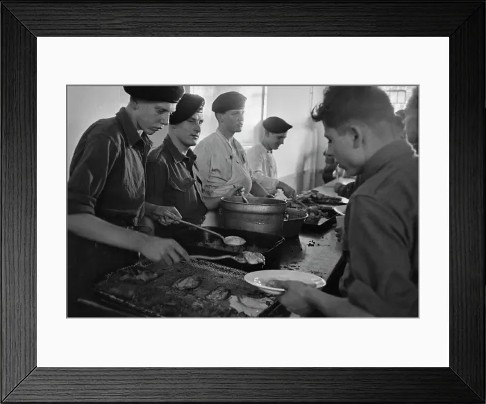 Framed Print : Service Canteen