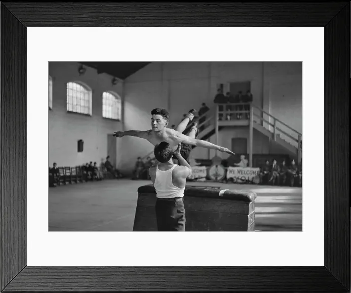 Framed Print : Gymnastics Display Framed Print : Gymnastics Display