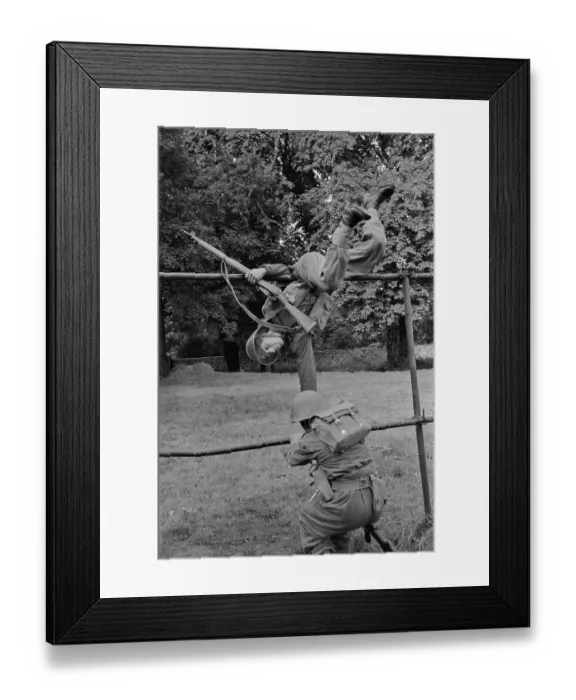 Framed Print : Assault Course Framed Print : Assault Course