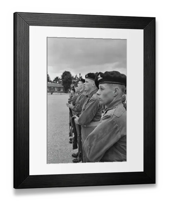 Framed Print : National Service Conscripts Framed Print : National Service Conscripts