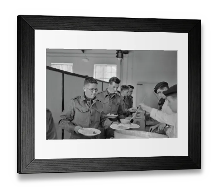 Framed Print : Service Canteen