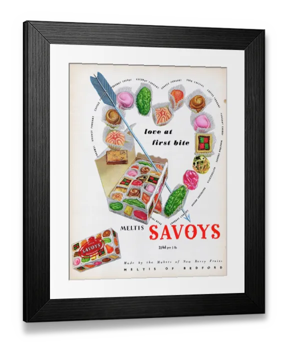 Framed Print : Meltis Savoys Framed Print : Meltis Savoys