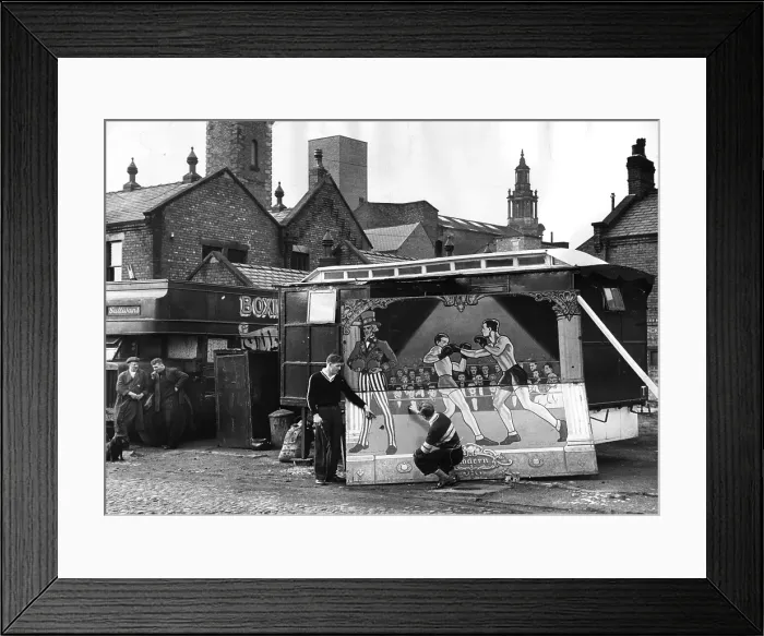 Framed Print : Booth Boxing Framed Print : Booth Boxing