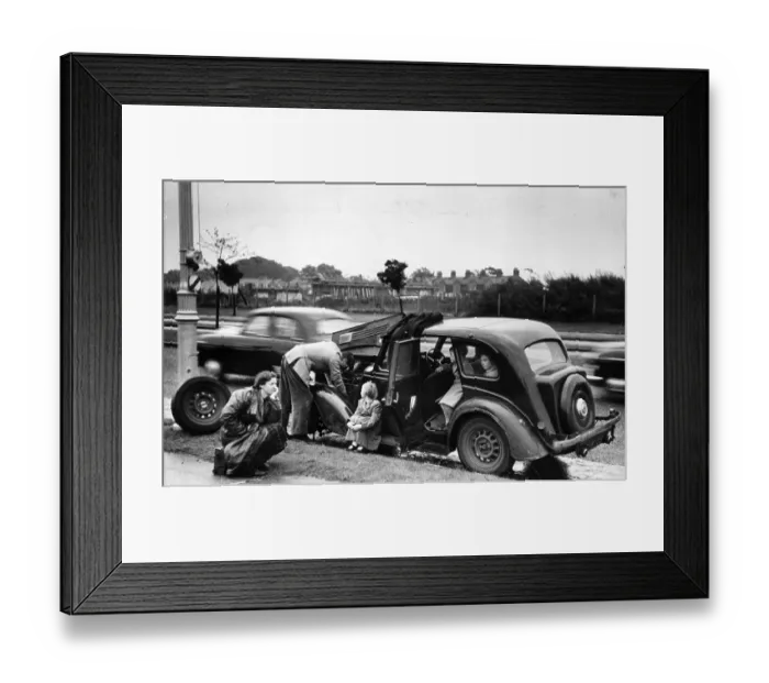 Framed Print : Family Car Framed Print : Family Car