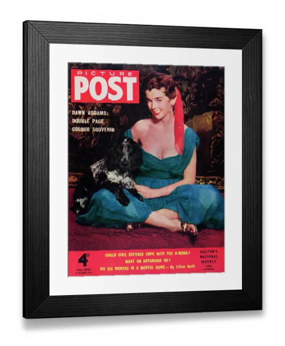 Framed Print : Dawn Addams Framed Print : Dawn Addams