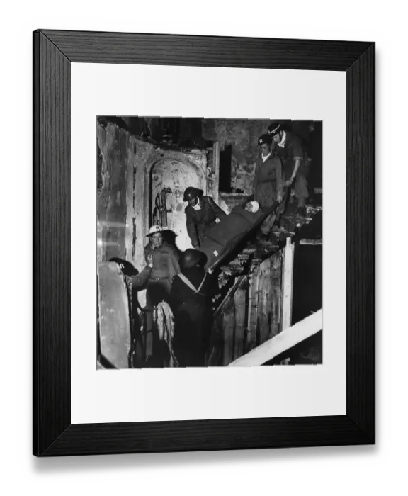 Framed Print : Swansea Civil Defence Framed Print : Swansea Civil Defence