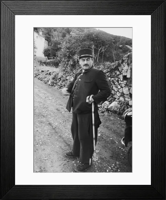 Framed Print : French Postman Framed Print : French Postman