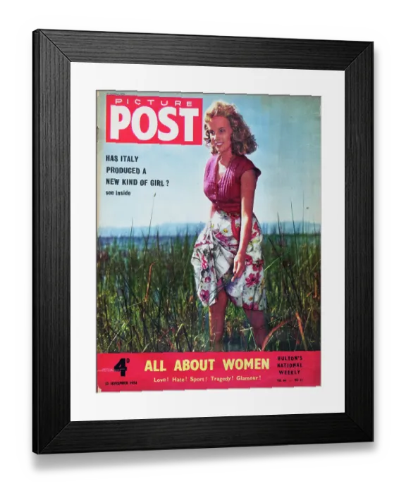 Framed Print : Antonella Lualdi