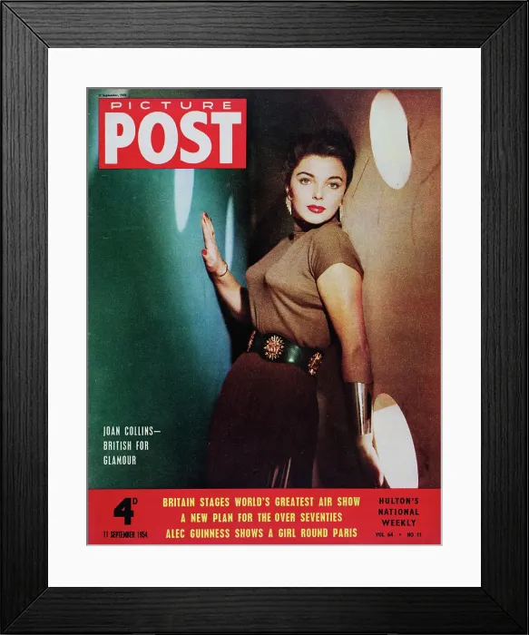 Framed Print : Joan Collins Framed Print : Joan Collins