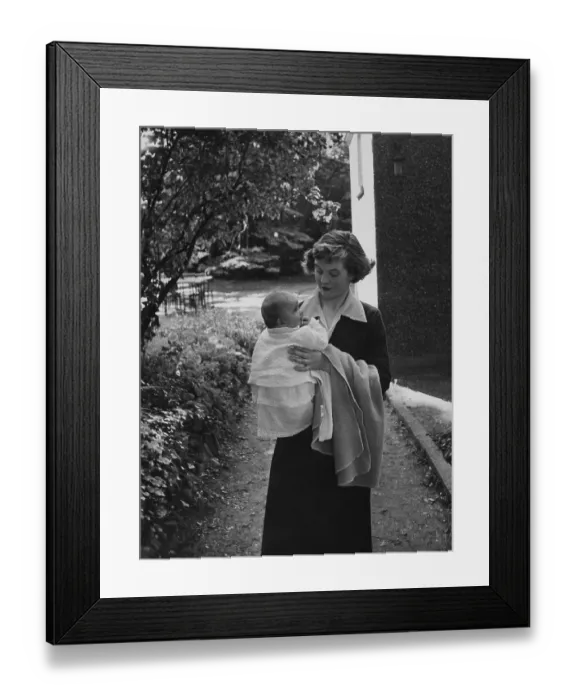 Framed Print : Woman And Baby Framed Print : Woman And Baby