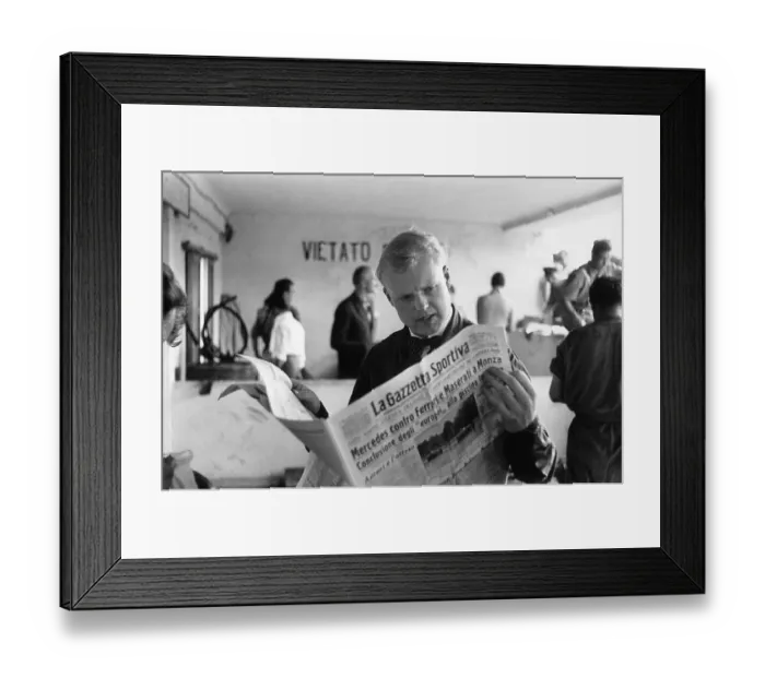 Framed Print : Hawthorn At Monza Framed Print : Hawthorn At Monza