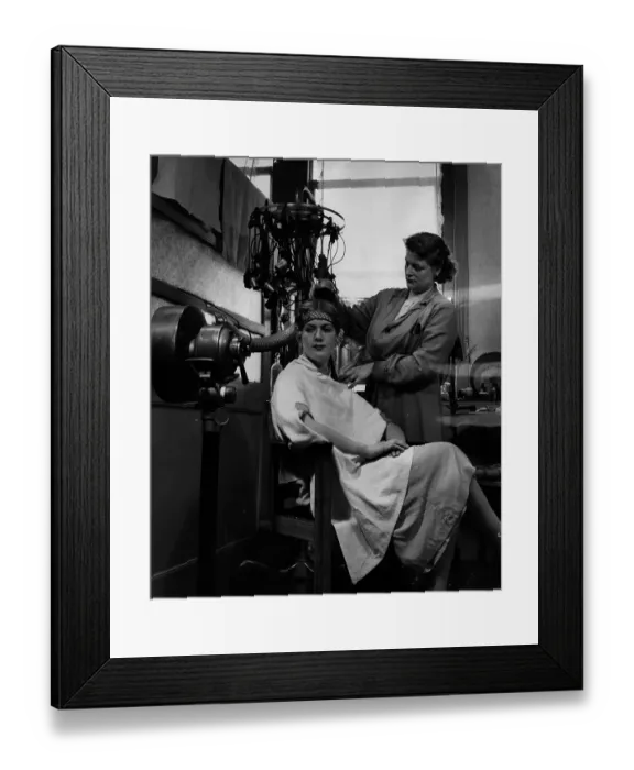 Framed Print : Perm Machine Framed Print : Perm Machine
