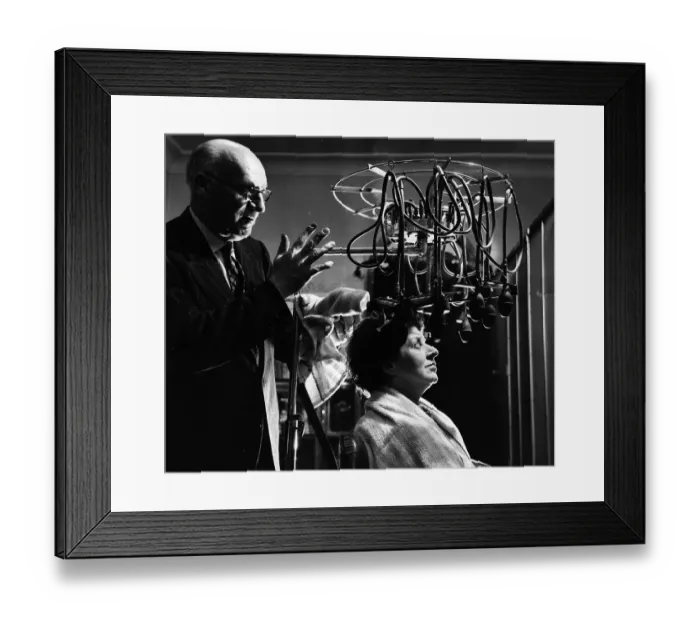Framed Print : Perm Machine Framed Print : Perm Machine