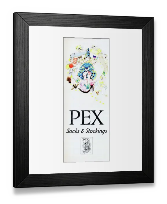 Framed Print : Pex Socks & Stockings Framed Print : Pex Socks & Stockings