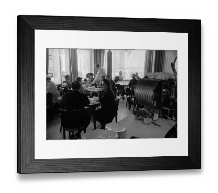 Framed Print : Parisien Grill Framed Print : Parisien Grill
