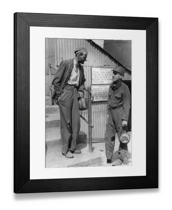 Framed Print : Coalmining Priests Framed Print : Coalmining Priests