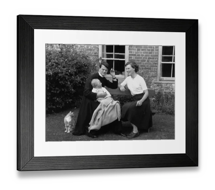 Framed Print : Priest And Miner Framed Print : Priest And Miner