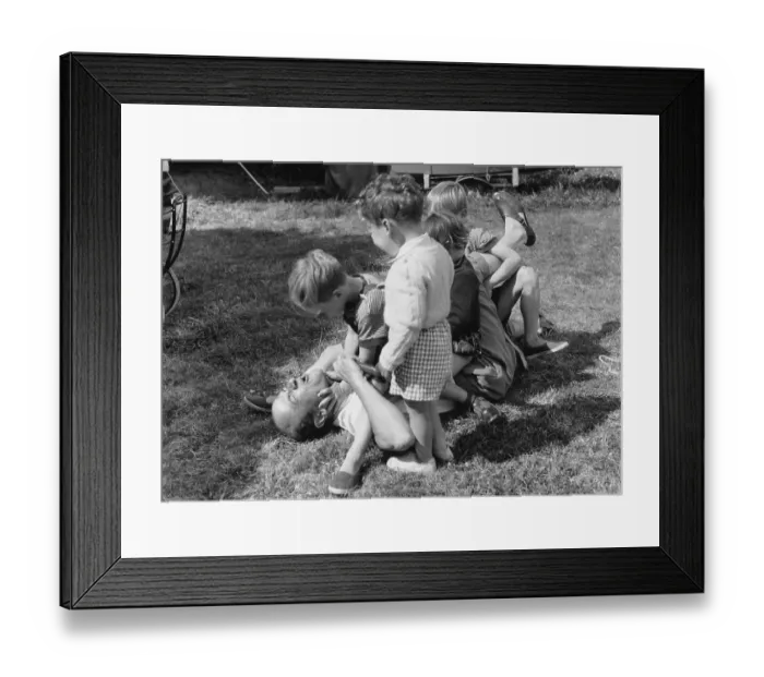 Framed Print : Rough And Tumble Framed Print : Rough And Tumble
