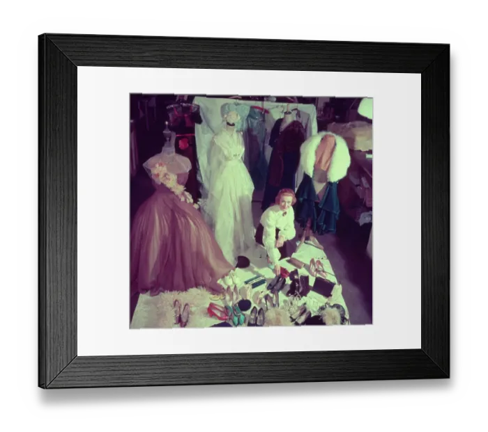 Framed Print : Dressing Room Framed Print : Dressing Room