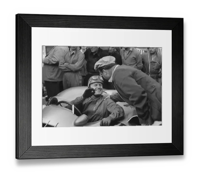 Framed Print : Mercedes Drivers Framed Print : Mercedes Drivers