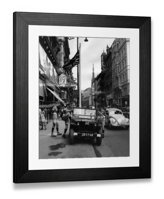 Framed Print : Postwar Vienna Framed Print : Postwar Vienna