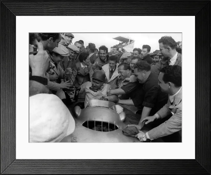 Framed Print : Mercedes Victorious Framed Print : Mercedes Victorious