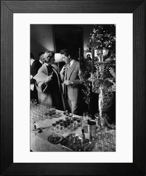 Framed Print : Fashion Drinks