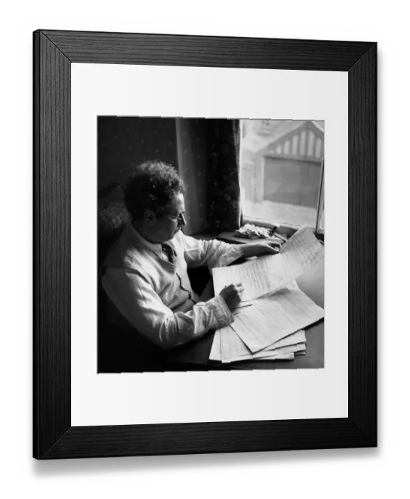 Framed Print : Welsh Composer Framed Print : Welsh Composer