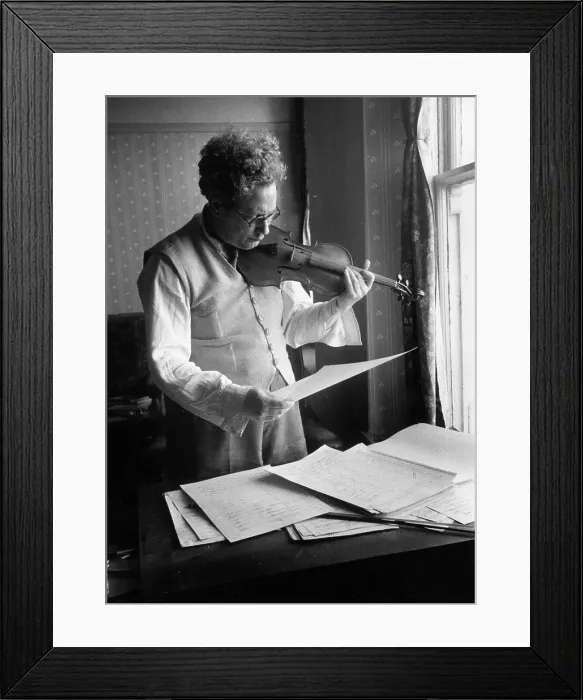 Framed Print : Welsh Composer Framed Print : Welsh Composer