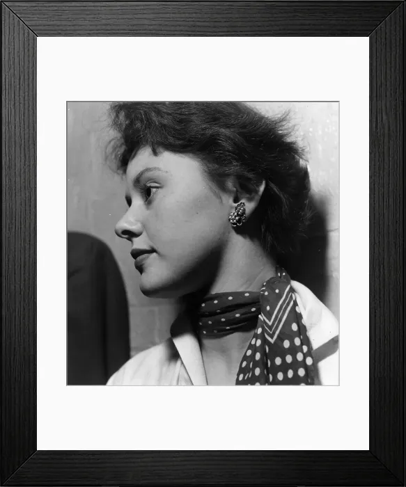 Framed Print : Jazz Fan. A teenage girl at the jazz club Blue Heaven' Framed Print : Jazz Fan. A teenage girl at the jazz club Blue Heaven'