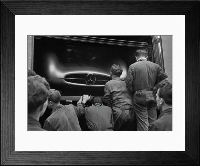 Framed Print : Mercedes Inspection Framed Print : Mercedes Inspection