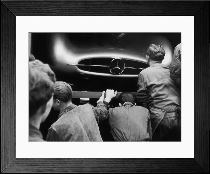 Framed Print : Mercedes Inspection Framed Print : Mercedes Inspection
