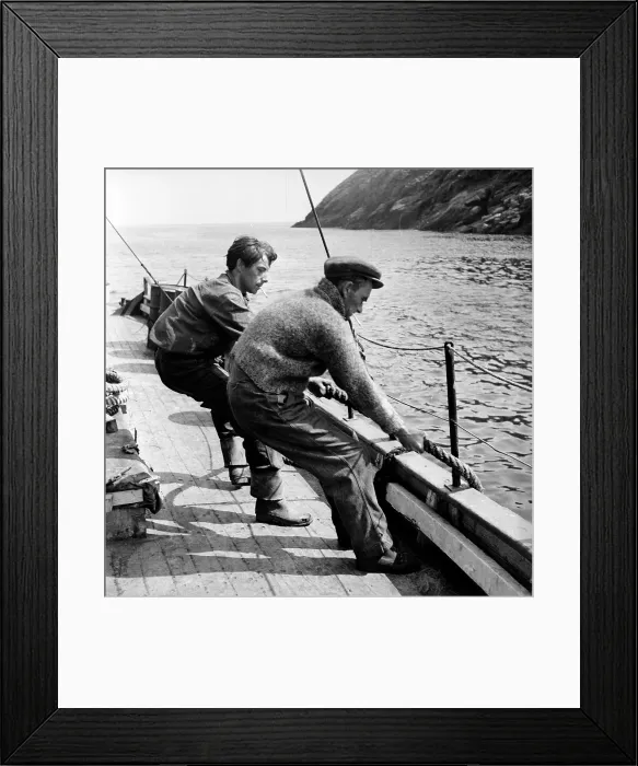 Framed Print : Mayo Fishermen Framed Print : Mayo Fishermen