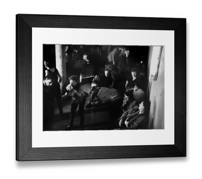 Framed Print : Blue Heaven In The Basement Framed Print : Blue Heaven In The Basement