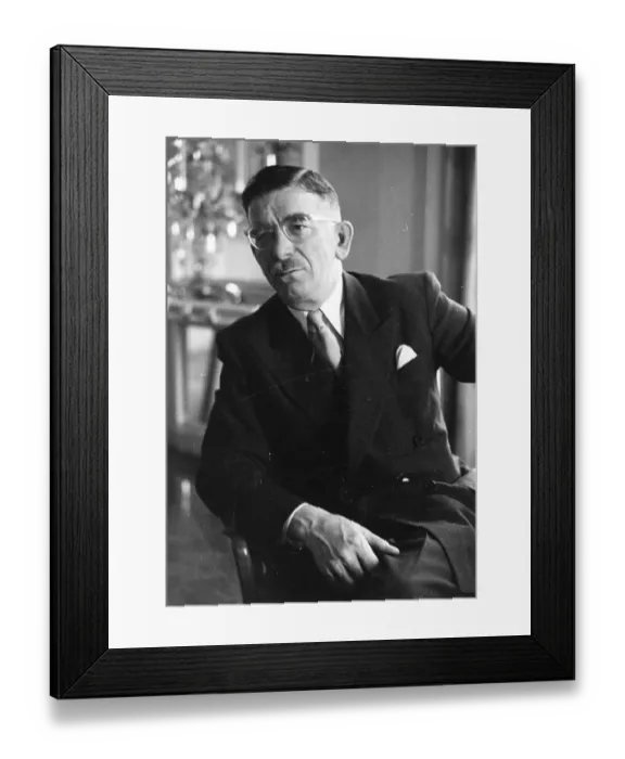 Framed Print : Leopold Figl