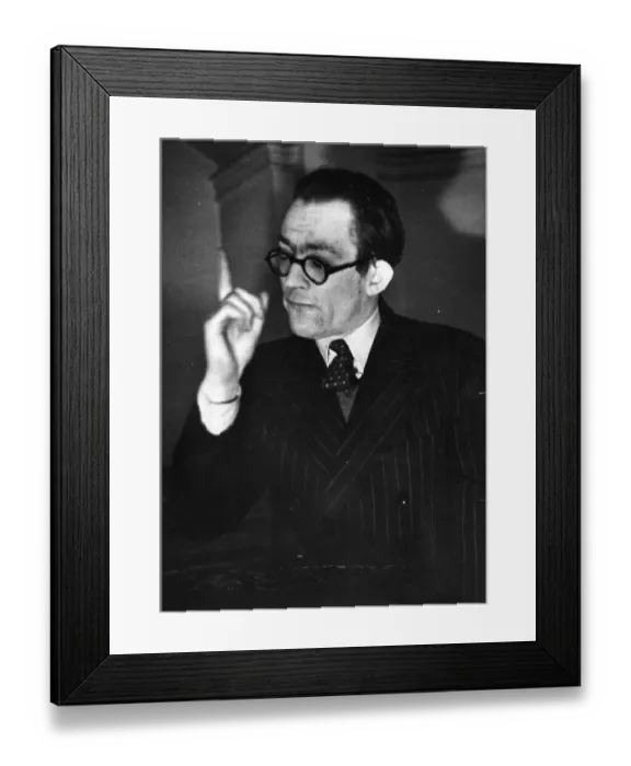 Framed Print : Michael Foot Framed Print : Michael Foot