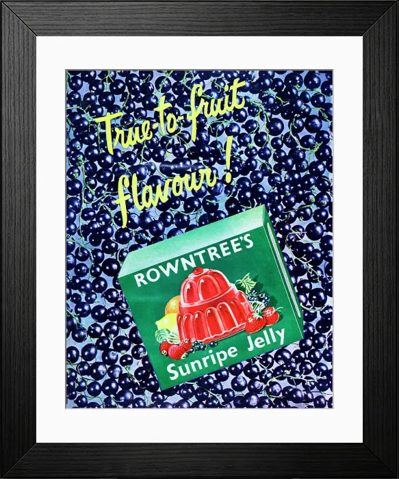 Framed Print : Rowntree's Sunripe Jelly Framed Print : Rowntree's Sunripe Jelly